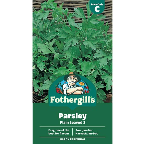 Mr Fothergills Parsley Plain Leaved 2 Seeds