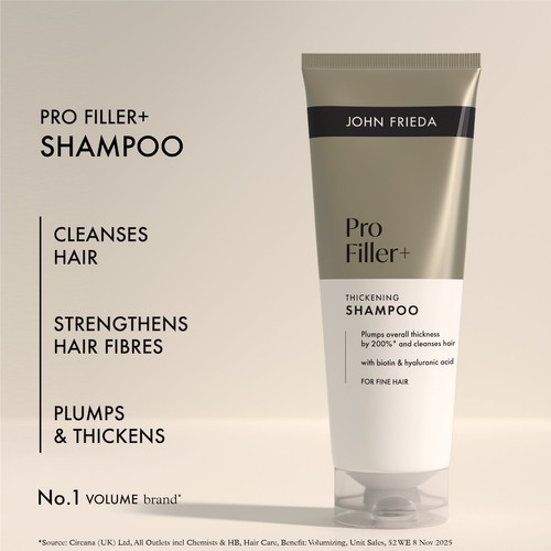 John Frieda Pro Filler+ Thickening Shampoo 250ml