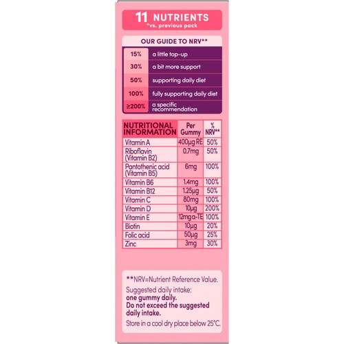 Bassetts 3-6 Multivitamin Strawberry 