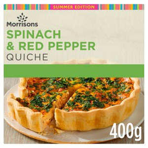 Higgidy Spinach, Red Pepper & Greek Feta Quiche