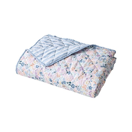Nutmeg Home Ditsy Floral Bedspread 150 x 200cm