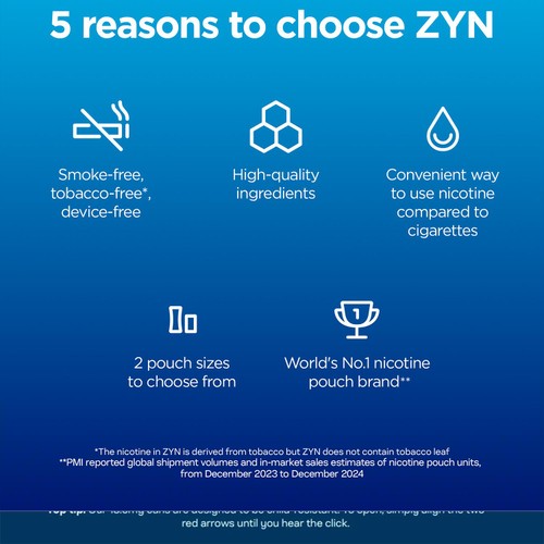 	 ZYN Black Cherry 1.5mg Nicotine Pouches