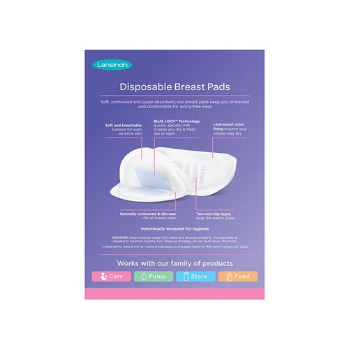 Lansinoh 60 Disposable Breast Pads