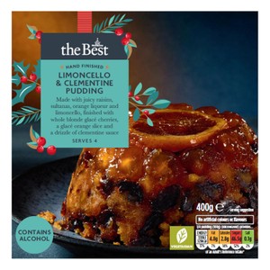 Morrisons The Best Limoncello And Clementine Christmas Pudding 400g