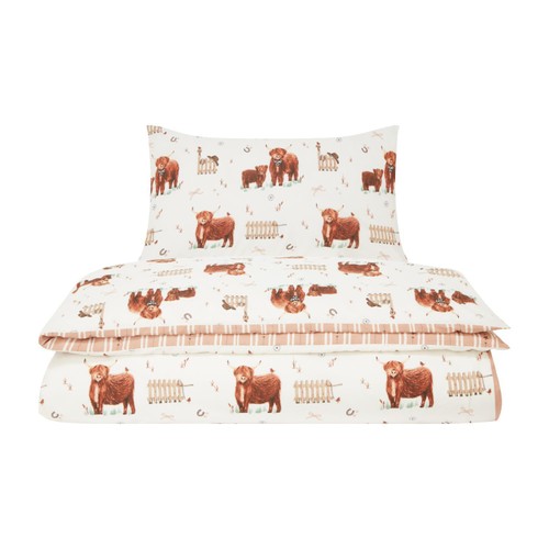 Home Style Highland Cow Duvet Cover Set King
