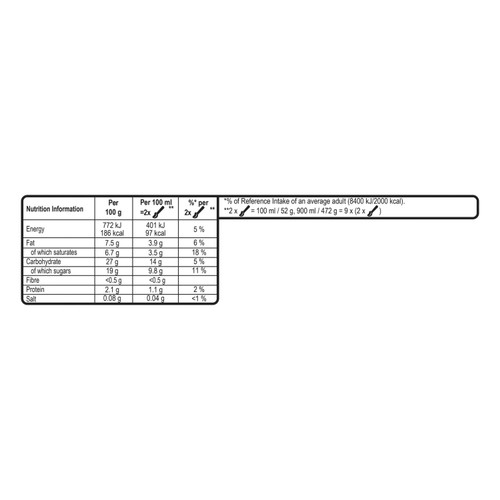 Carte D'or Madagascan Vanilla Ice Cream Tub 900ml