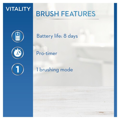 Oral-B Vitality Plus Blue Cross Action Electric Toothbrush