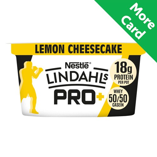 Lindahls Pro+ Kvarg Lemon Cheesecake 