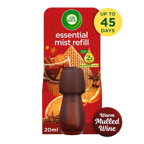 Air Wick Essential Mist Single Refill Warm Mulled Wine 20ml