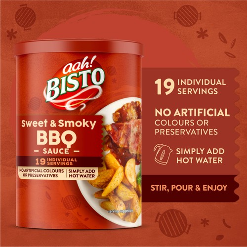 Bisto Sweet & Smoky BBQ Sauce Granules 170g