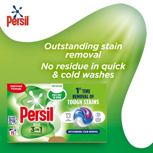 Persil 3-In-1 Bio Washing Capsules 