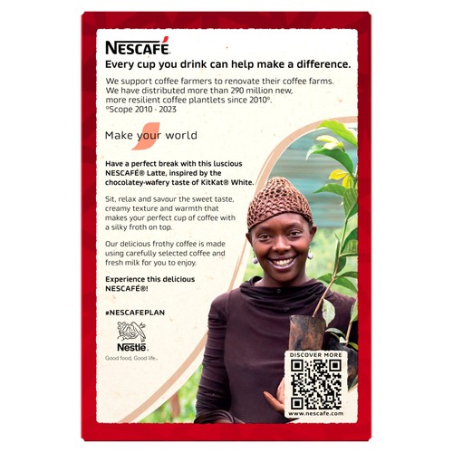 Nescafe Kitkat White Latte Coffee 7 Sachets 140G