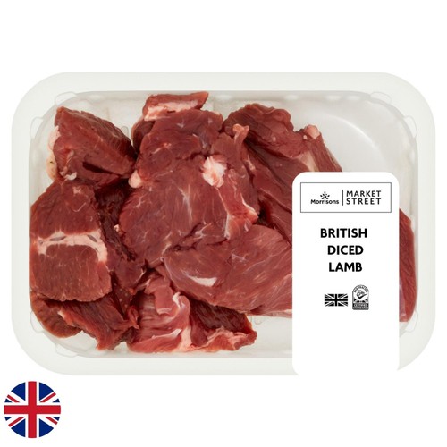 Morrisons British Diced Shoulder Of Spring Lamb 275g