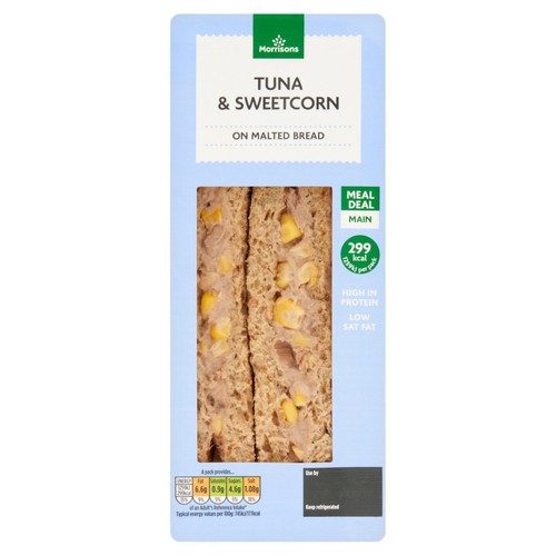 Morrisons Tuna & Sweetcorn Sandwich