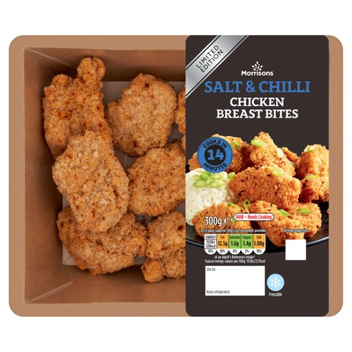 Morrisons Limited Edition Salt Chilli Chicken Breast Bites