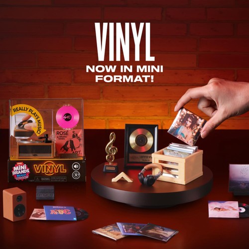 Mini Brands Vinyls Playset