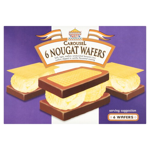 Carousel Nougat Wafers