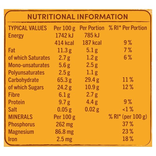 Jordans Crunchy Oat Fruit & Nut Granola Breakfast Cereal