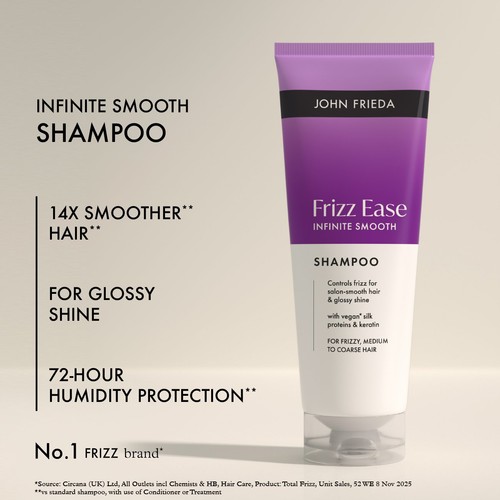 John Frieda Frizz Ease Infinite Smooth Shampoo 