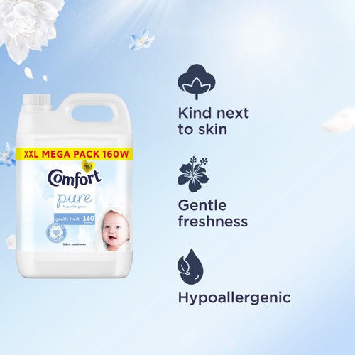 Comfort Sensitive Skin Pure Fabric Conditioner 160 Washes