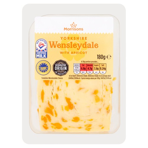 Morrisons Wensleydale & Apricots