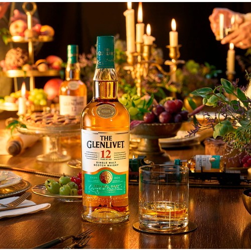 う*さ様 The Glenlivet 12 Years Old 1L The Glenlivet 12 Year Old Single Malt Scotch Whisky with Gift Box