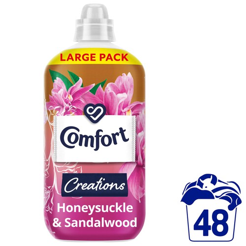 Comfort Honeysuckle & Sandalwood Fabric Conditioner 48 Washes