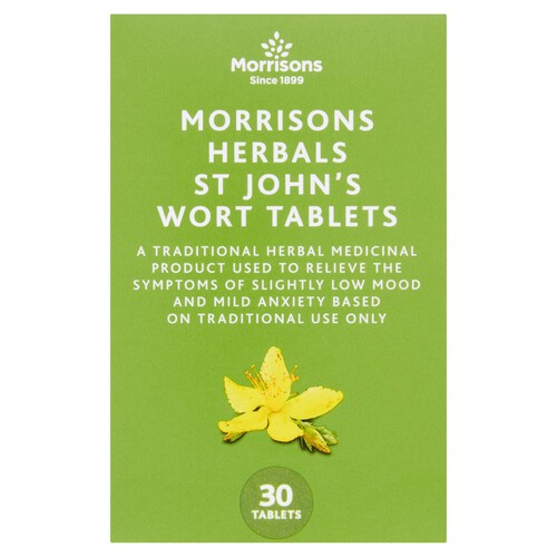 Morrisons Herbals St John's Wort Tablets