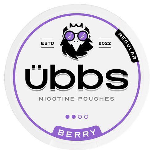 Ubbs Pouches Berry Regular 6mg