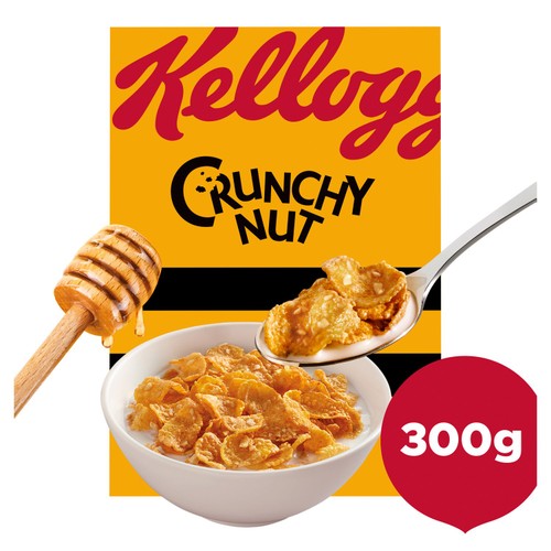 Kellogg's Crunchy Nut Breakfast Cereal 300g