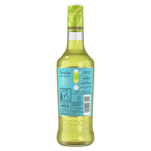 Gordon's Spritz Edition Lime & Elderflower 14.7% Vol 50cl