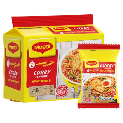 Maggi Curry Flavour Instant Noodles Multipack 5 x 79g