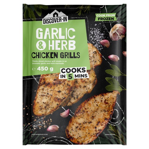 Discover In Garlic & Herb Grills Flatties 