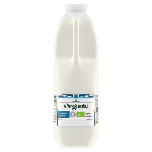  M Organic British Whole Milk 2 Pints  