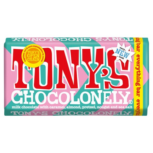 Tony's Chocolonely milk everything bar