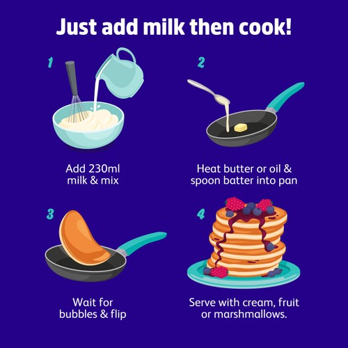 Dr. Oetker American Style Pancake Mix   170g