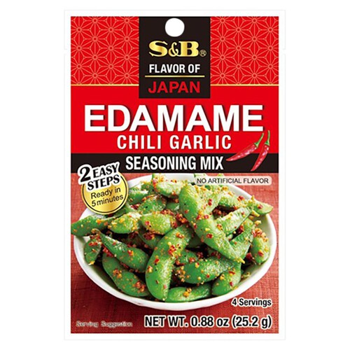 S&B Edamame Chilli Garlic Seasoning Mix 