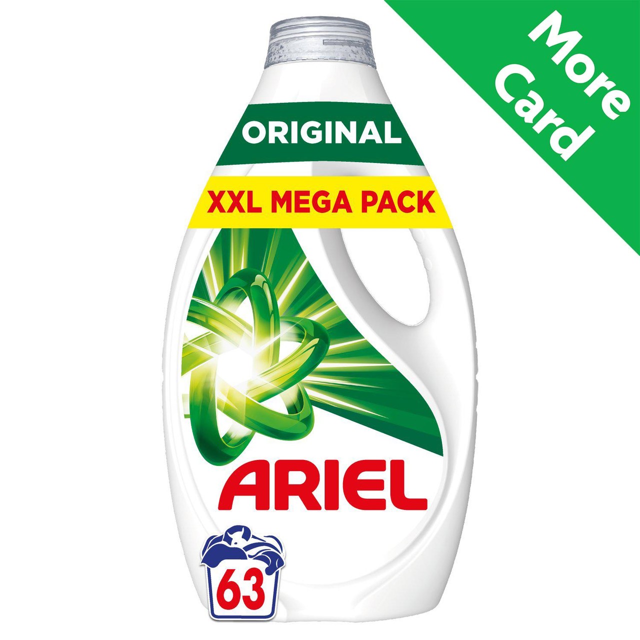 Ariel Original Laundry Liquid XXL Mega Pack 63 Washes