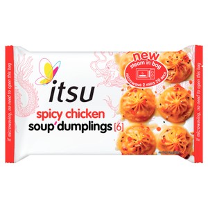 itsu Chicken Soup Dumplings