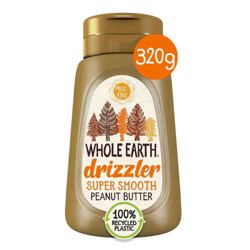 Whole Earth Drizzler Super Smooth Peanut Butter