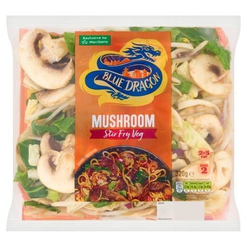 Blue Dragon Mushroom Stir Fry Veg