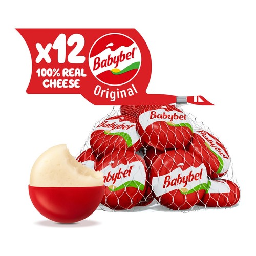 Mini Babybel Original Cheese Snacks 12 x 20g