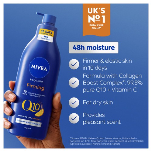 NIVEA Q10 + Vitamin C Firming Body Lotion For Dry Skin