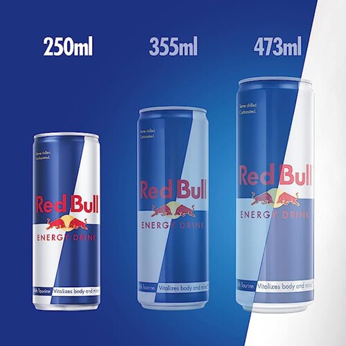 Red Bull Energy Drink Cans