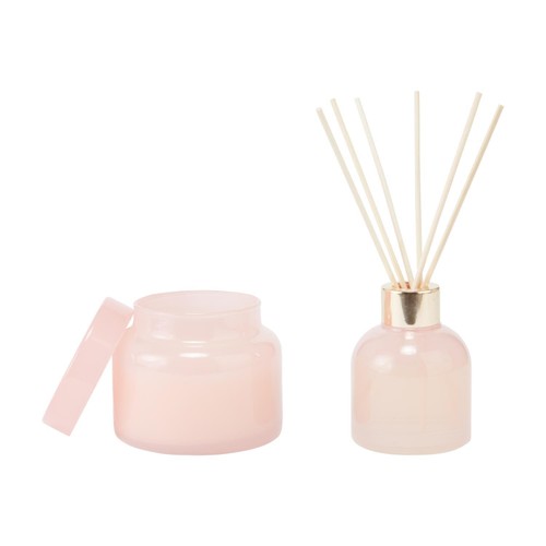 Nutmeg Home Ditsy Floral Diffuser/Candle Gift Set