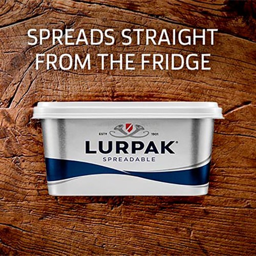 Lurpak Slightly Salted Spreadable Blend of Butter and Rapeseed Oil 400g