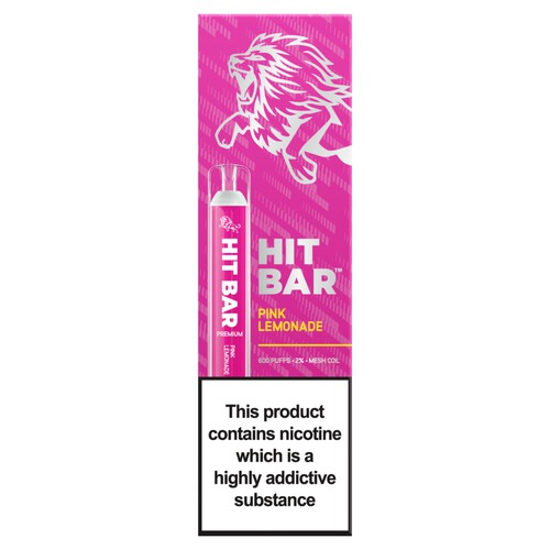 Hit Bar Pink Lemonade 20mg