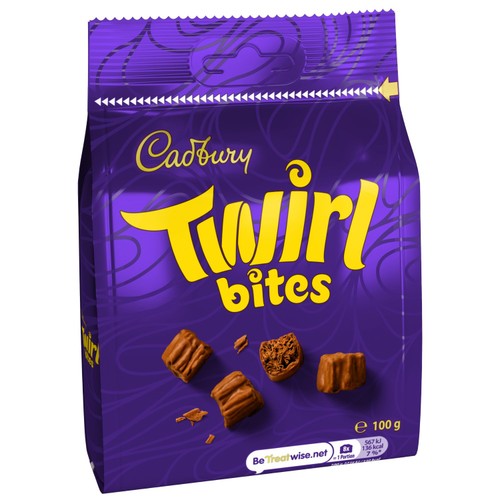 Cadbury Twirl Bites Chocolate Bag