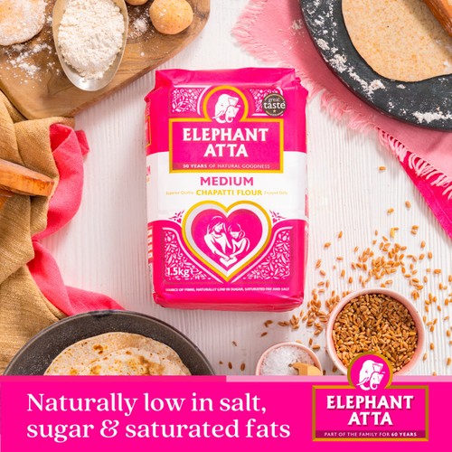 Elephant Atta Medium Chapatti Flour