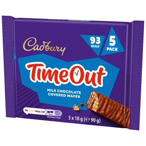Cadbury Timeout Chocolate Wafer Bars